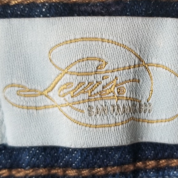 Levi's San Francisco Cropped Skinny Denim Jeans - Picture 5 of 8